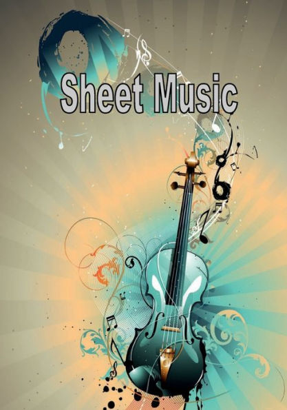 Blank Sheet Music Notebook