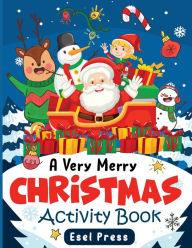 Title: A Very Merry Christmas Activity Book, Author: Press Esel