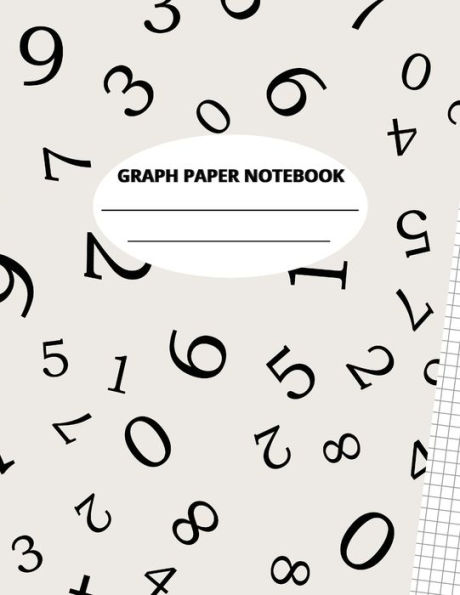 Graph Paper Notebook: 100 Pages Grid Composition Notebook 8.5'' x 11'',