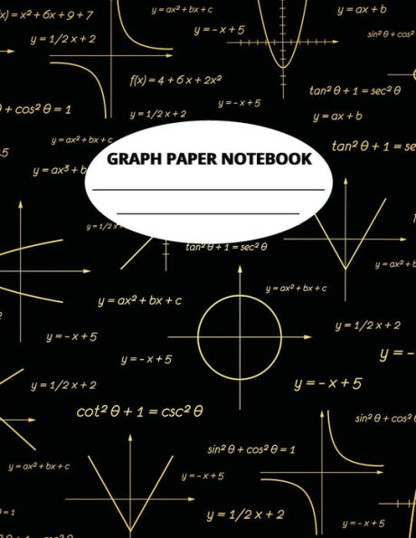 Graph Paper Notebook: 100 Pages Grid Composition Notebook 8.5'' x 11'',