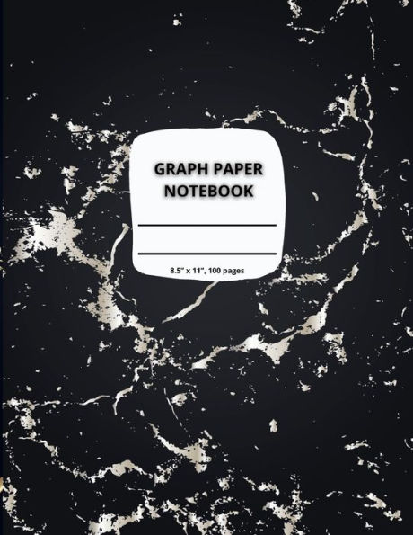 Graph Paper Notebook: 100 Pages Grid Composition Notebook 8.5'' x 11'',