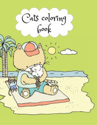 Title: Cats coloring book: This coloring book is for those who love cats,relax with this amazing activity for kids., Author: Cristie Publishing