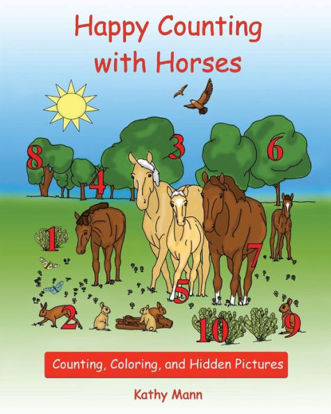 Happy Counting With Horses: Counting, Coloring, and Hidden Pictures