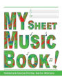 MY Sheet Music Book - Book Five - White Series: Blank Sheet Music Notebook: White Series, 12 stave staff paper, 100 pages, 8.5x11 inch Music Manuscript Paper Musicians