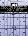 Sudoku Puzzles For Adults: Amazing Sudoku Puzzle Book For Adults-200 Puzzle