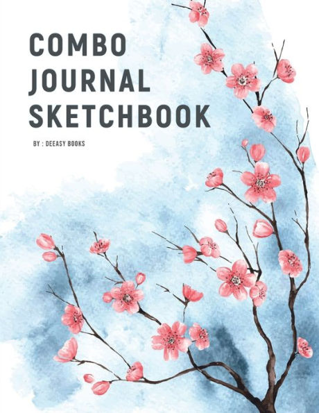 Combo Journal Sketchbook: SketchBook: Notebook for Drawing, Writing, Painting and Sketching