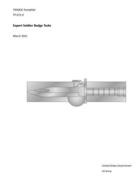 TRADOC Pamphlet TP 672-9 Expert Soldier Badge Tasks March 2021