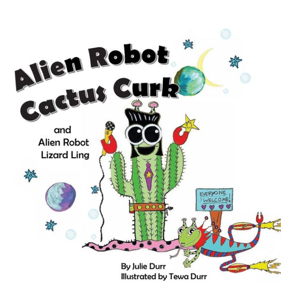 Alien Robot Cactus Curk and Alien Robot Lizard Ling