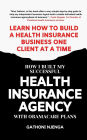 HOW I BUILT MY SUCCESSFUL HEALTH INSURANCE AGENCY WITH OBAMACARE PLANS