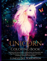 Title: Unicorn Coloring Book, Author: Luneve Del Yorkmoon