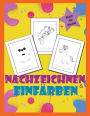 Nachzeichnen und Einfï¿½rbung Buch fï¿½r Kinder: Illustrationen fï¿½r Kinder zum Nachzeichnen und Ausmalen/ Stift-Steuerung/ Lustige Tiere nachzeichnen/ Vor K bis Kinderga