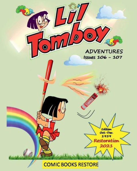 Li'l Tomboy adventures: Issues 106 - 107. Humor comic book - Restored Edition 2021