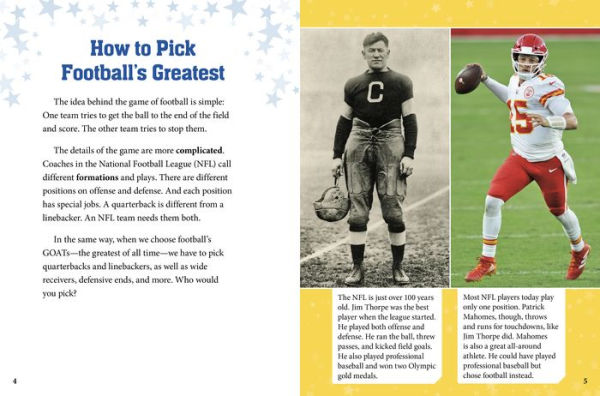 Football GOATs: The Greatest Athletes of All Time