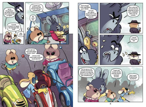 Three Blind Mice Race for Revenge: A Graphic Novel