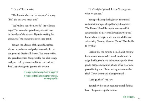 Can You Catch a Swamp Monster?: An Interactive Monster Hunt