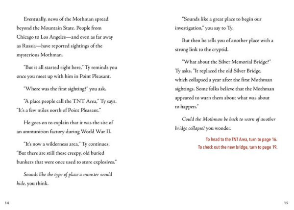 Can You Nab the Mothman?: An Interactive Monster Hunt