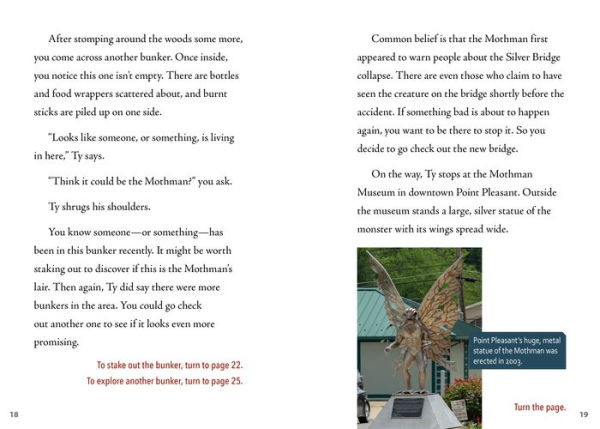 Can You Nab the Mothman?: An Interactive Monster Hunt