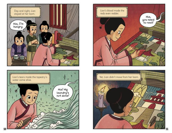 The Magic Tapestry: A Chinese Graphic Folktale