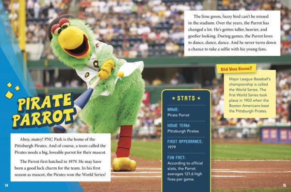 Orbit vs Phillie Phanatic: World Series for the green mascots