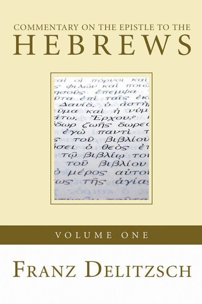Commentary on the Epistle to Hebrews, Volume 1
