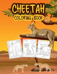Title: Cheetah Coloring Book for Kids: Great Cheetah Book for Boys, Girls and Kids, Author: Tonnbay