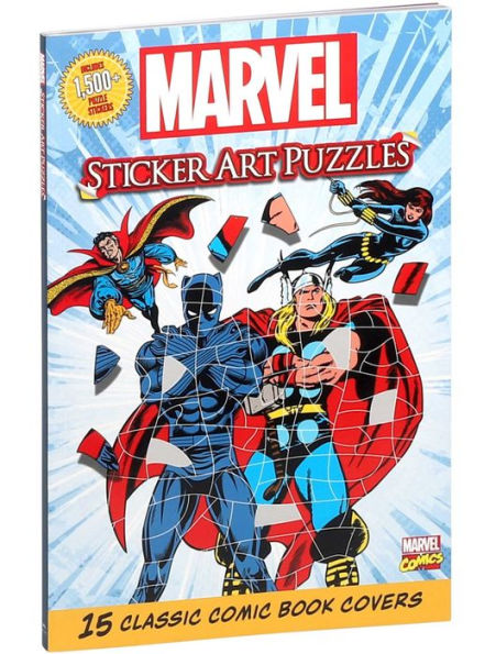 Marvel Sticker Art Puzzles