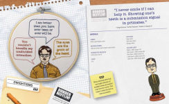 Alternative view 4 of The Office Embroidery