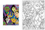 Alternative view 4 of Disney Villains Color-by-Number