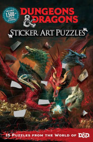 Title: Dungeons & Dragons Sticker Art Puzzles, Author: Steve Behling