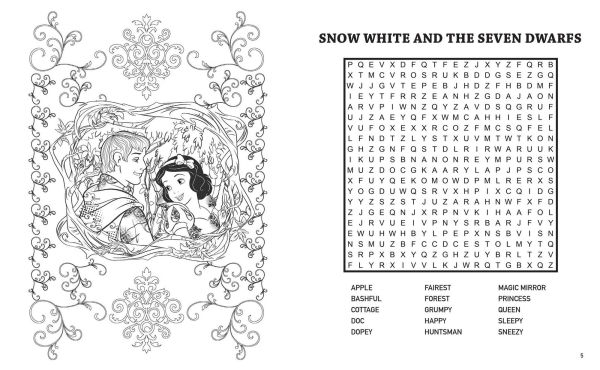 Disney Word Search, Quips, Quotes and Coloring Book