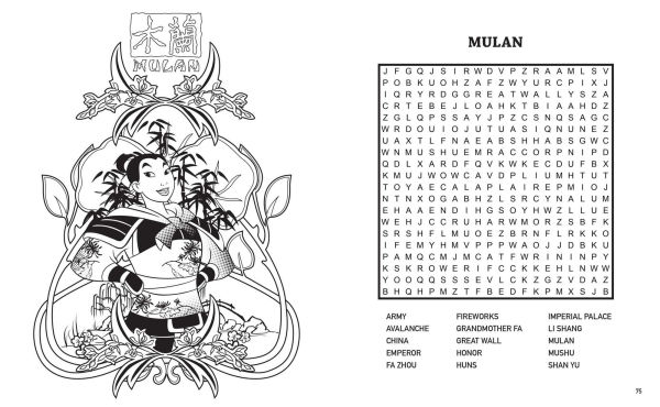 Disney Word Search, Quips, Quotes and Coloring Book