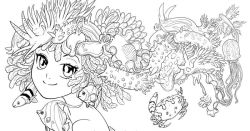 Alternative view 4 of Manga Glow in the Dark Coloring