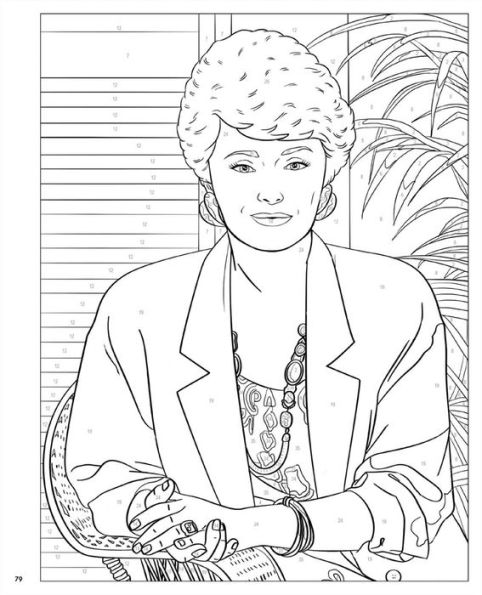 golden girls coloring pages