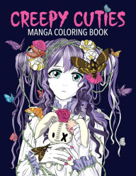 Creepy Cuties Manga Coloring Book