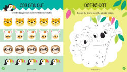Alternative view 3 of Super Puffy Stickers! Baby Animals