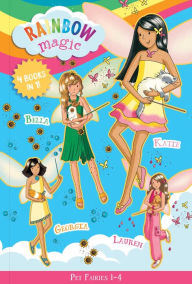 English textbooks downloads Rainbow Magic: Pet Fairies Books 1-4: Katie the Kitten Fairy, Bella the Bunny Fairy, Georgia the Guinea Pig Fairy, Lauren the Puppy Fairy DJVU PDB MOBI English version by Daisy Meadows, Georgie Ripper, Daisy Meadows, Georgie Ripper 9781667202570