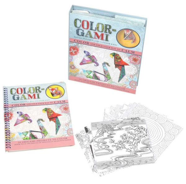 Color-Gami: Color and Fold Your Way to Calm