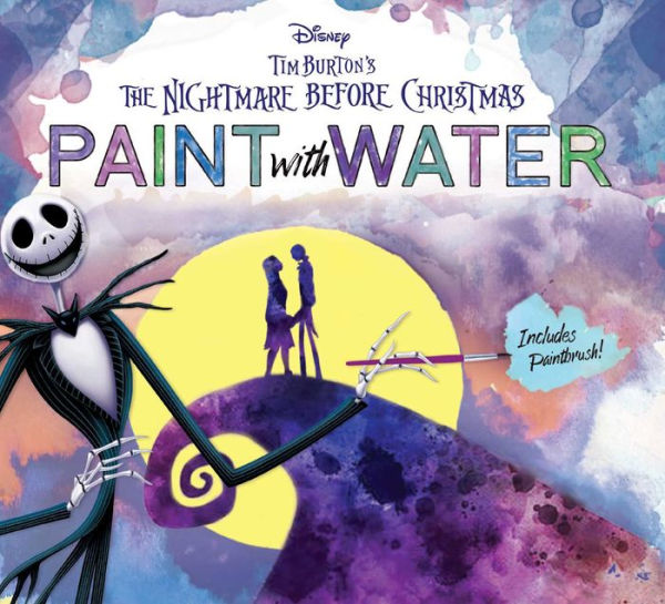 Disney Tim Burton's The Nightmare Before Christmas Paint with Water