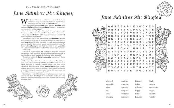 Jane Austen Word Search