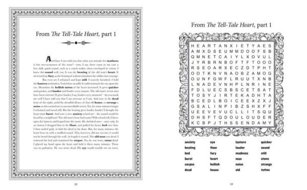 Edgar Allan Poe Word Search