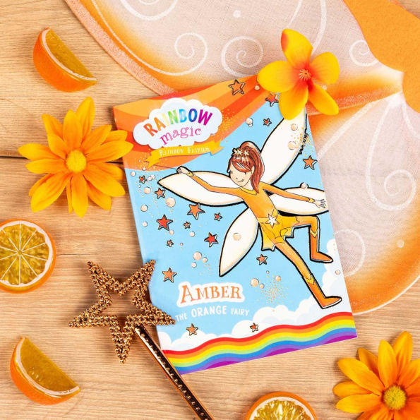 Rainbow Magic Rainbow Fairies Book #2: Amber the Orange Fairy