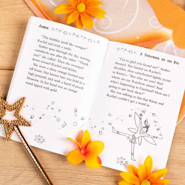 Rainbow Magic Rainbow Fairies Book #2: Amber the Orange Fairy