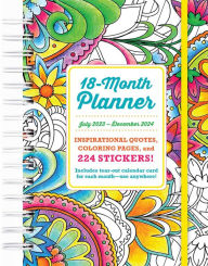 Title: 2024 Coloring Planner, Author: Editors of Thunder Bay Press