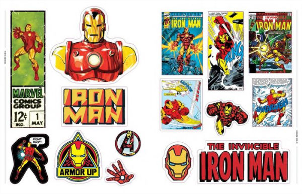 Marvel Avengers Multiverse of Stickers - (Collectible Art Stickers) by  Editors of Thunder Bay Press (Hardcover)
