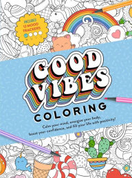 Title: Good Vibes Coloring, Author: Editors of Thunder Bay Press