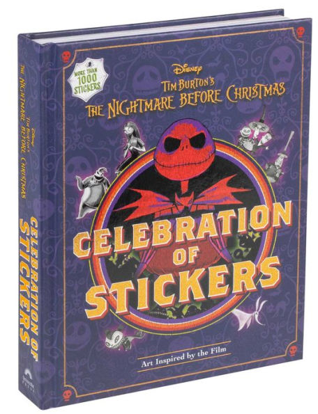 Disney Tim Burton's The Nightmare Before Christmas Celebration of Stickers