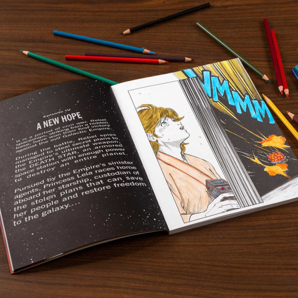 Star Wars Manga Coloring