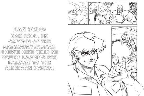 Star Wars Manga Coloring