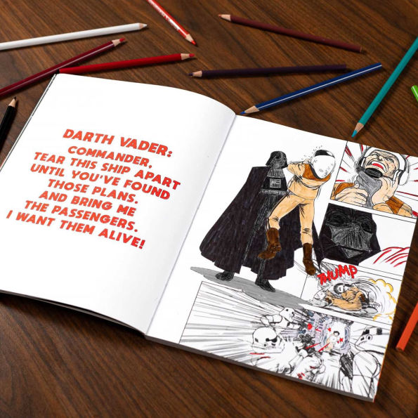 Star Wars Manga Coloring