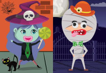 Alternative view 2 of Super Silly Stickers: Halloween